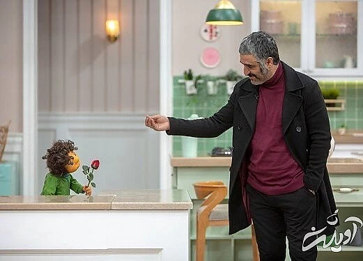 نمره خوب پژمان جمشیدی در رفتار با بچه «مهمونی» 